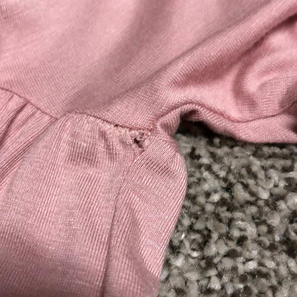 NEW Blush Bubble Sleeve Top - Picture 8 of 8